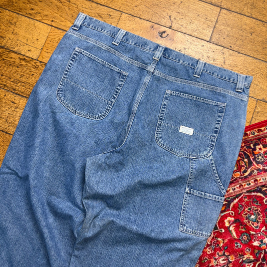 Vintage Gap Carpenter Blue Workwear Y2K Hip Hop Baggy Jeans - 48R