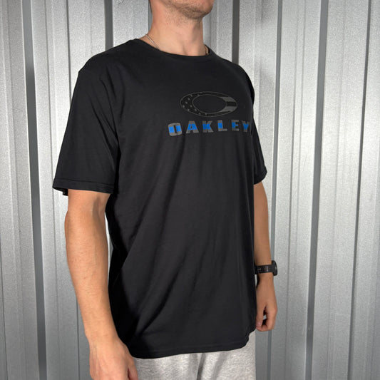 Oakley Black Graphic T Shirt - L