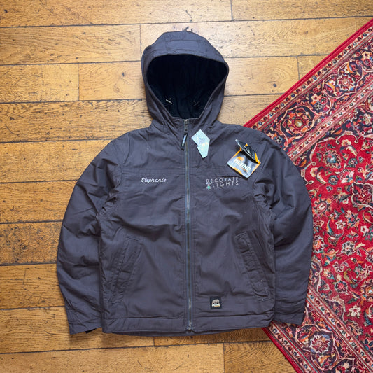 Vintage Berne Grey Workwear Carhartt Active Style Jacket - S