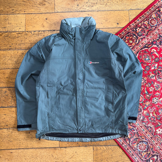 Vintage Berghaus Blue Green Hiking Gorpcore Jacket Coat - M