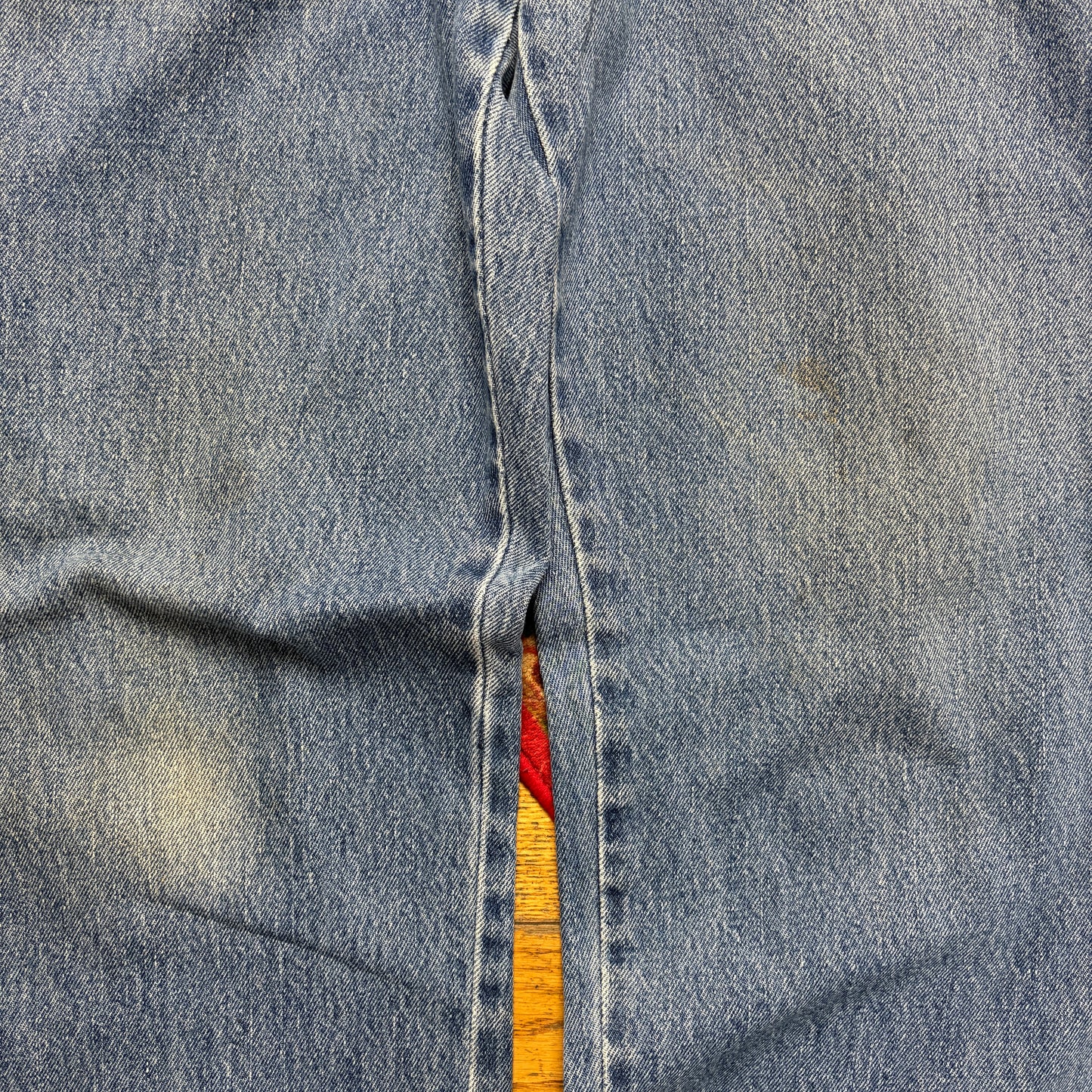 Vintage Dickies Workwear Carpenter Baggy Blue Jeans - 36L