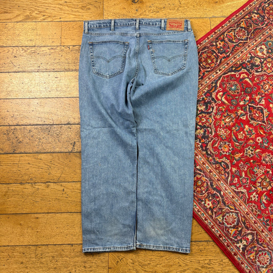 Vintage Levis 559 Baggy Blue Denim Jeans - 40