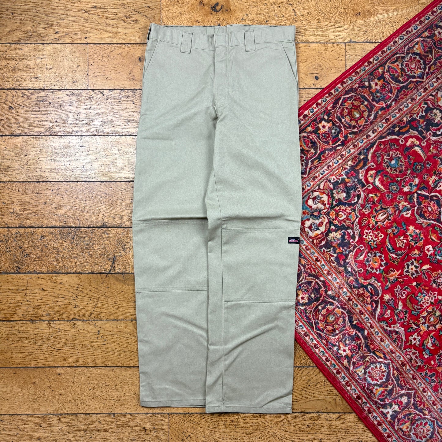 Vintage Dickies Cream 874 Skate Chino Trousers - 32
