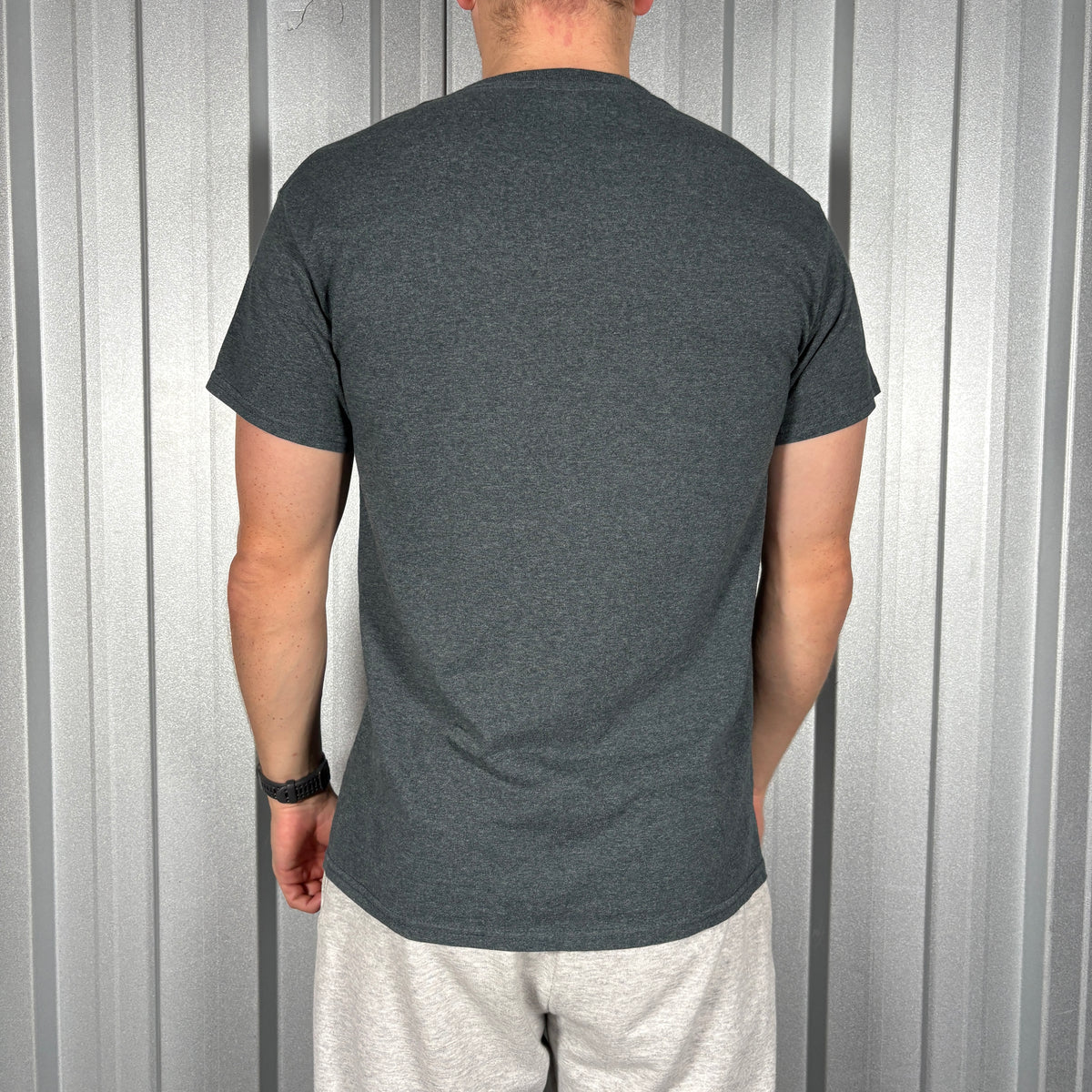 Thrasher Grey Skate Graphic T-Shirt - S