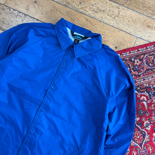 Vintage Blue Nylon Coach Harrington Jacket - XXL