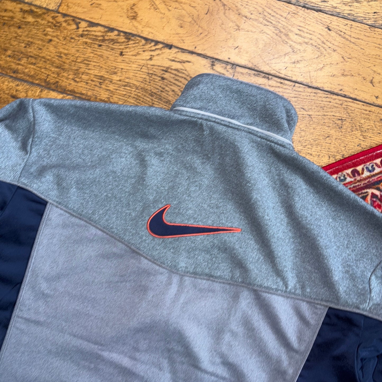 Vintage Nike Grey Tracksuit Track Shell Windbreaker Jacket - XL