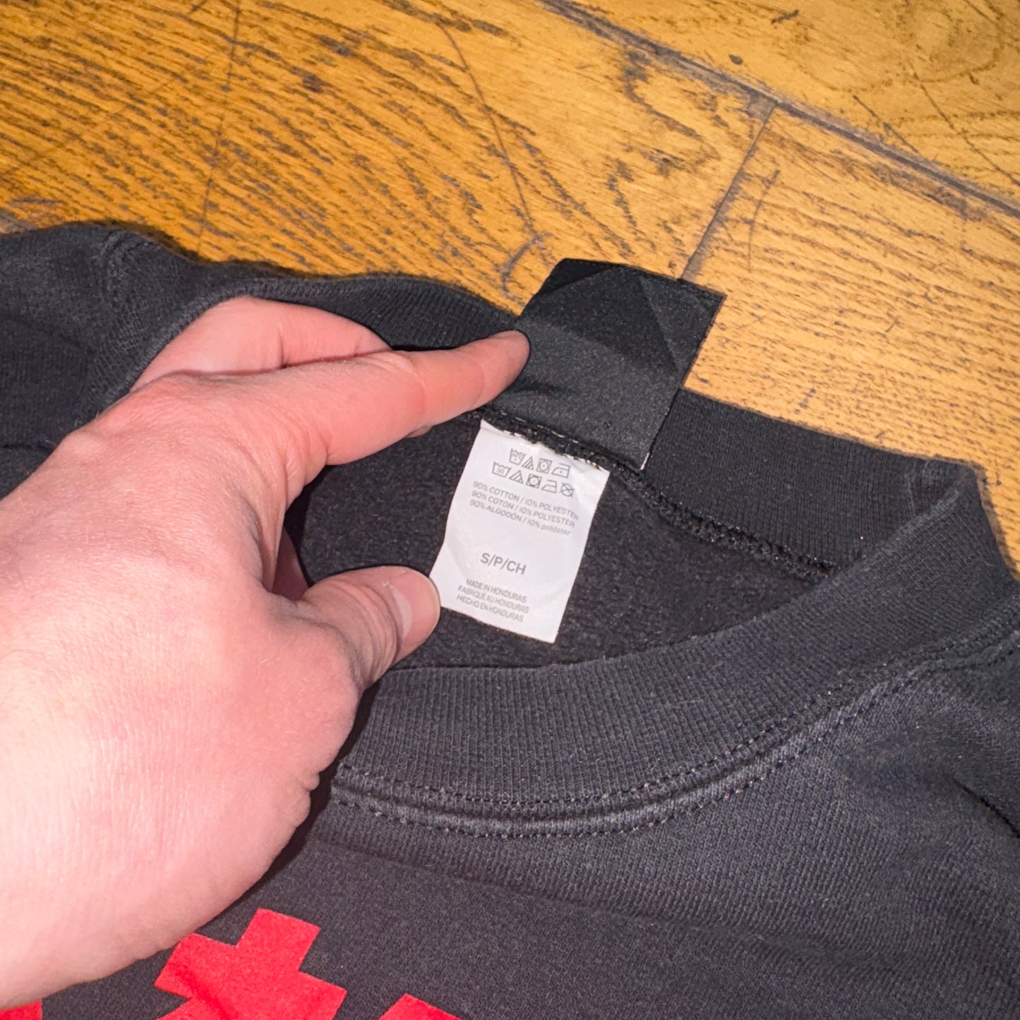Vintage Thrasher Black Skate Sweatshirt - S