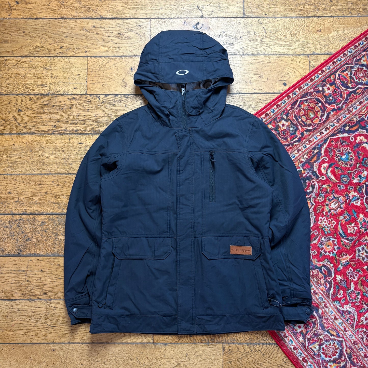 Vintage Oakley Womens Black Coat Jacket - M