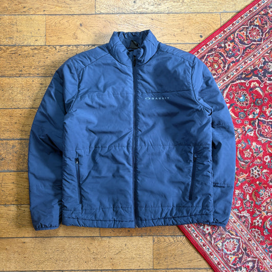 VIntage Oakley Navy Lightweight Puffer Gorpcore Hiking Jacket - XL