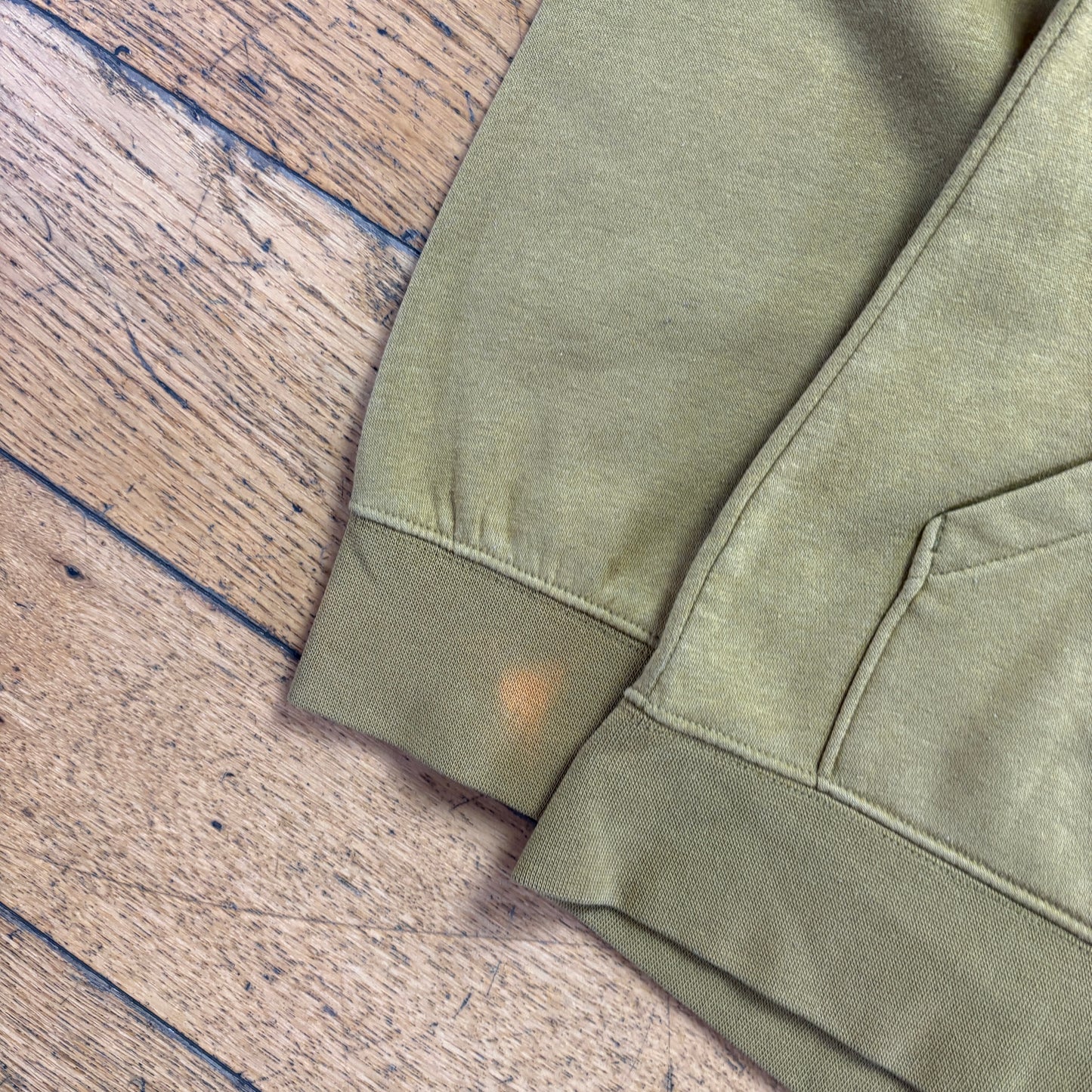 Vintage Oakley Green Brown Khaki Hoodie Sweatshirt - M