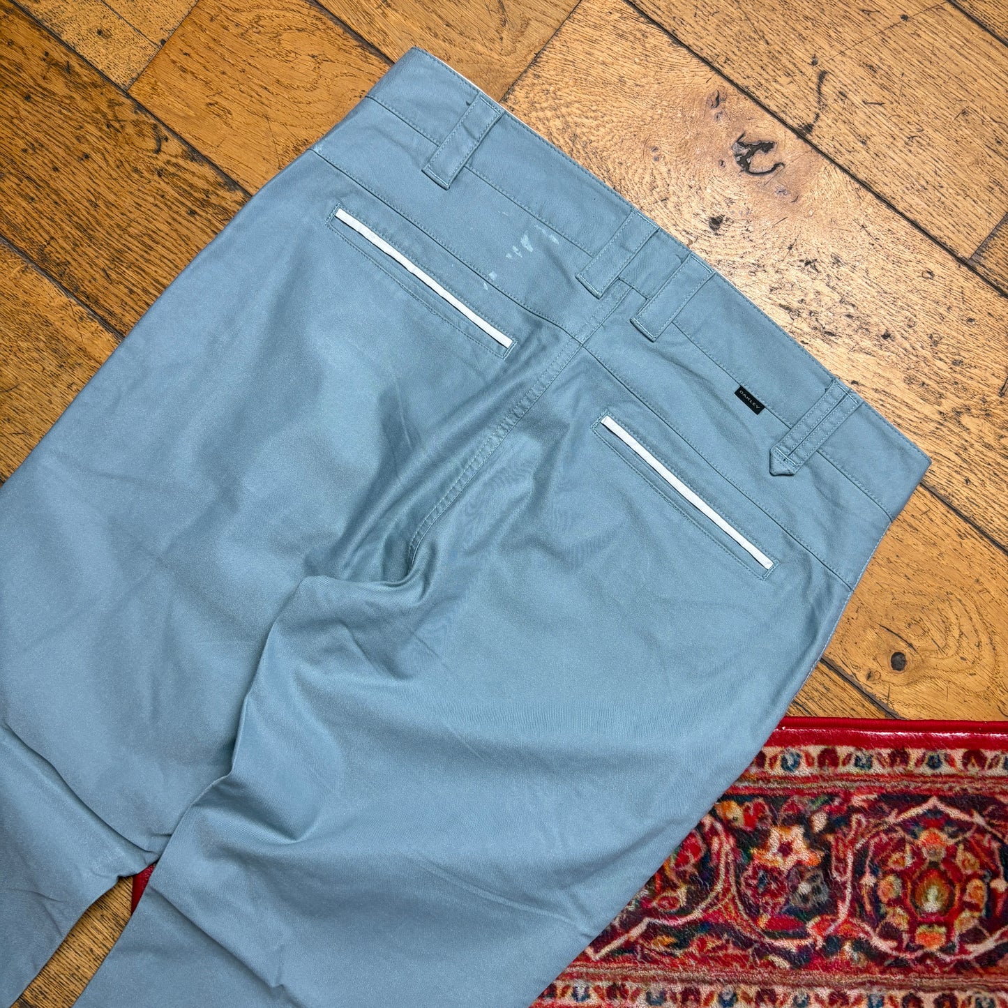 Oakley Blue Chino Straight Leg Golf Trousers - 34S