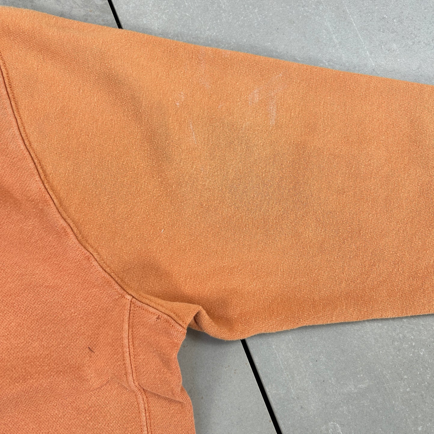 Vintage Nike Orange Embroidered Sweatshirt - S