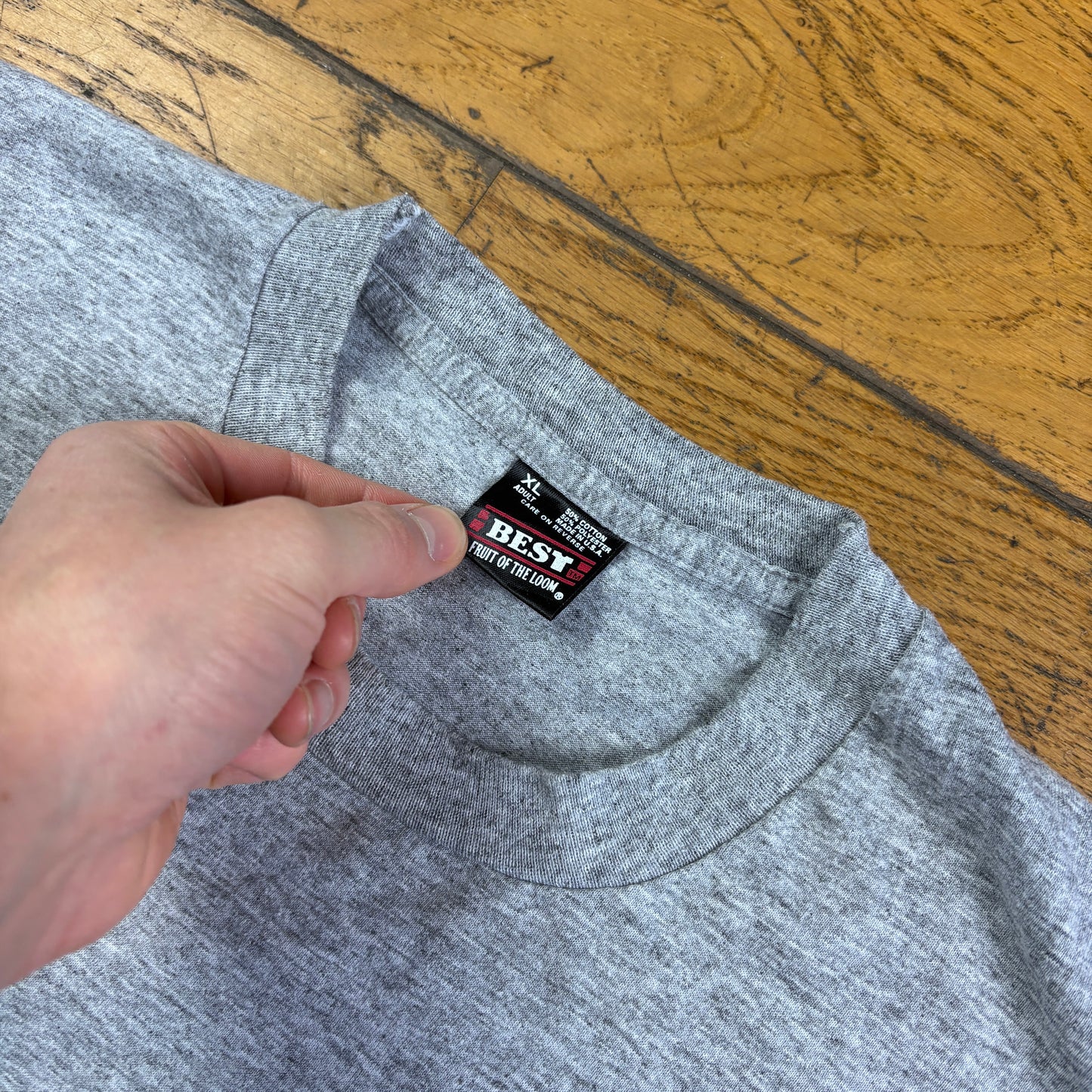 Vintage 90s Compaq Grey Funny Single Stitch Graphic T-Shirt - XL