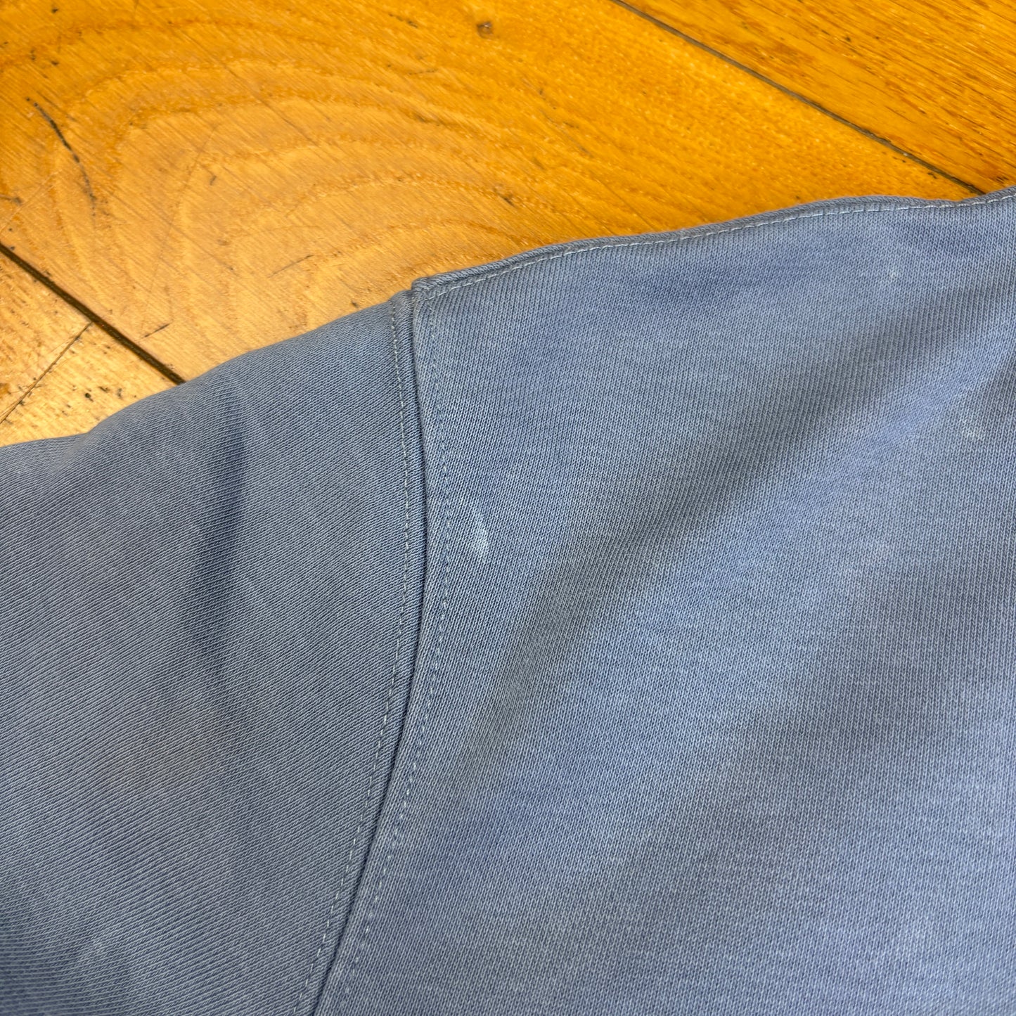 Vintage Lacoste Blue Embroidered Sweatshirt - M