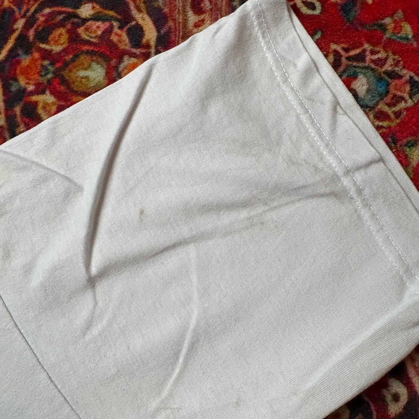 Vintage 90s Koh Samui Thailand White Graphic T-Shirt - M