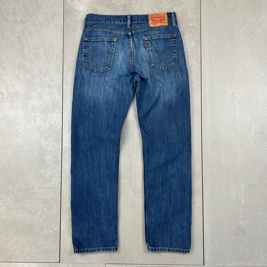 Vintage Levis 514 Straight Blue Denim Jeans - 30