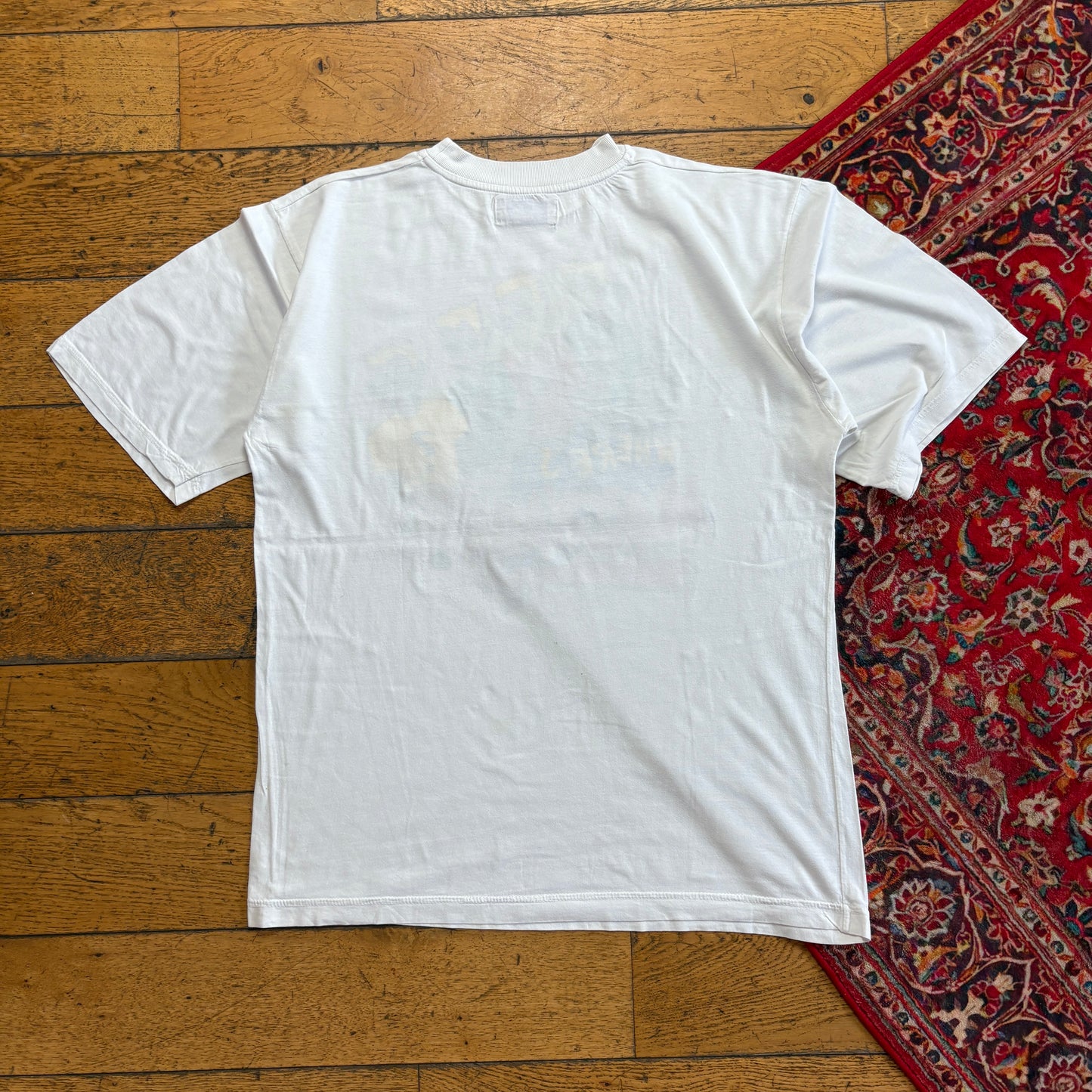 Vintage 90s White Single Stitch Graphic T-Shirt - M