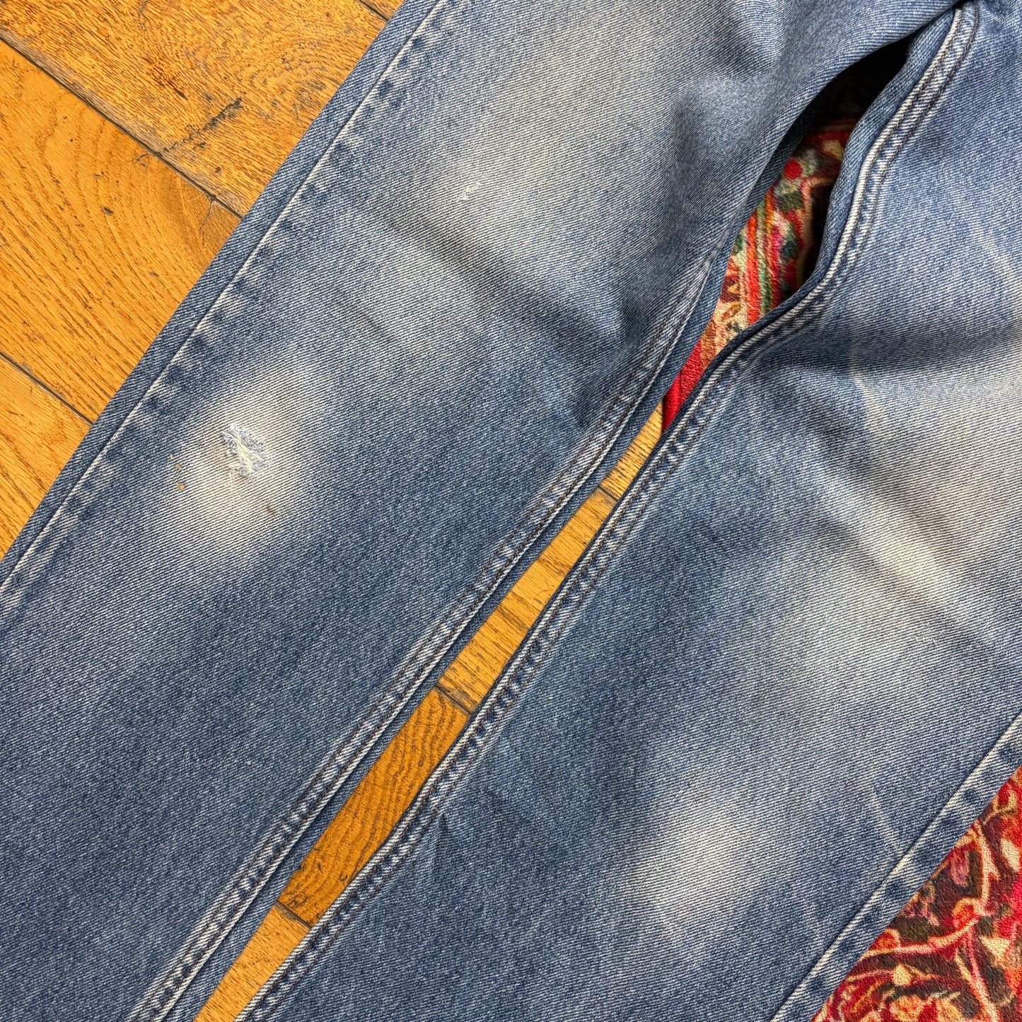 Vintage Levis 501 Straight Blue Denim Jeans - 31R