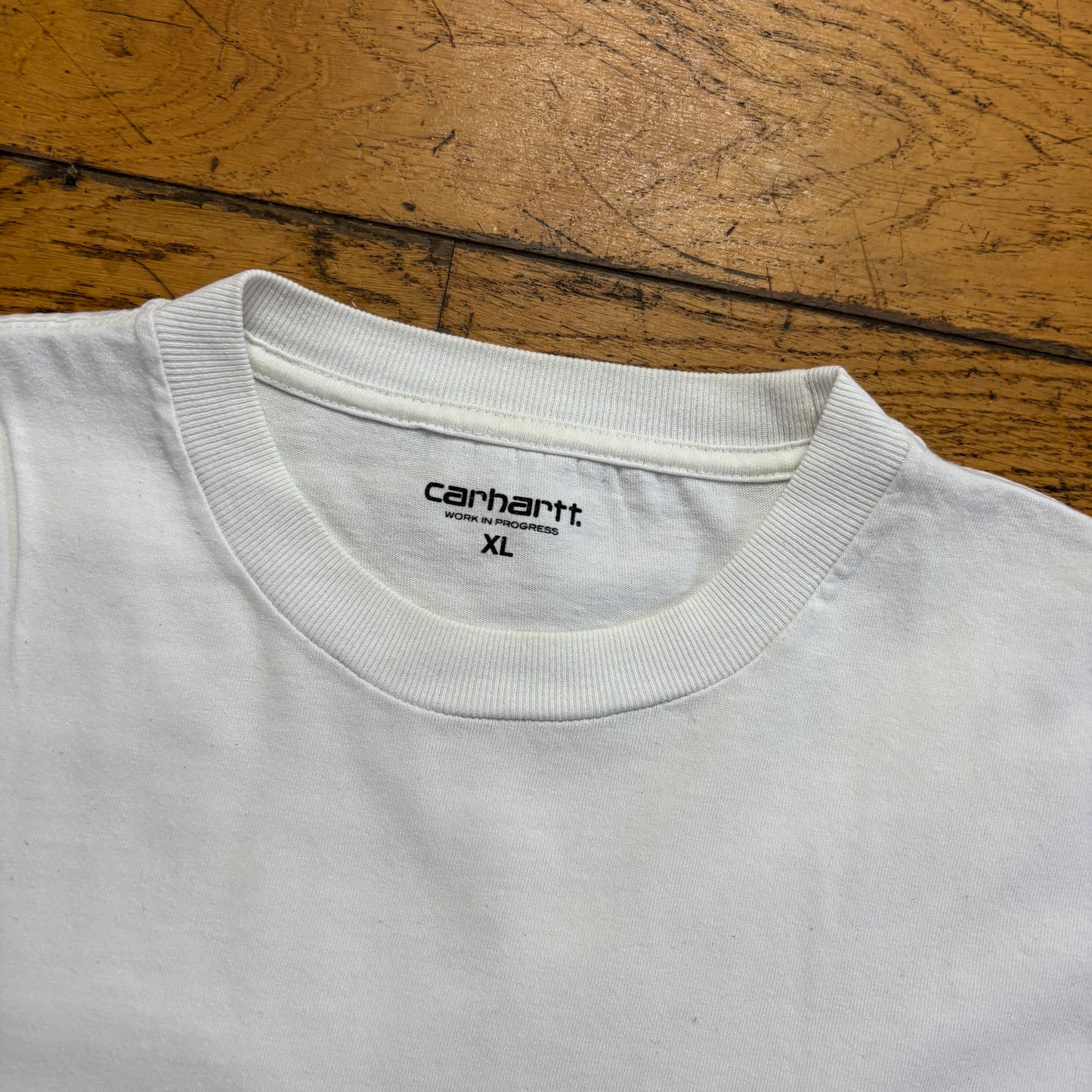 Vintage Carhartt WIP White Graphic T-Shirt - XL