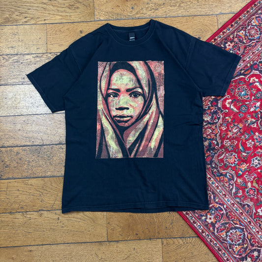 Vintage Obey Black Skate Graphic T-Shirt - M