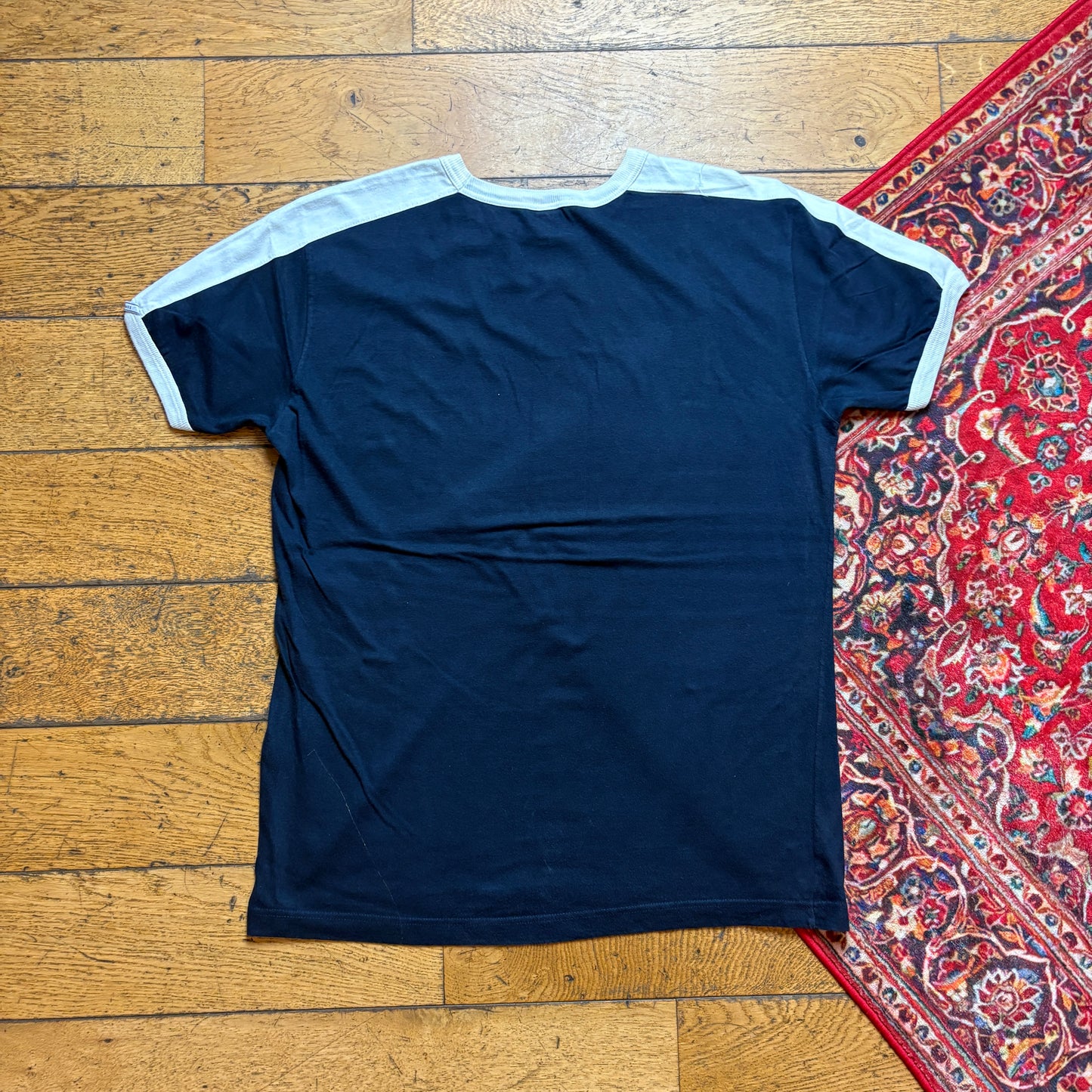 Vintage Levis California Navy Ringer Graphic T-Shirt - S