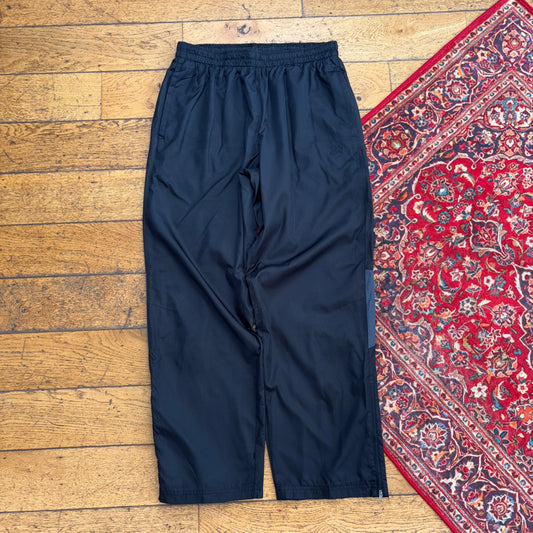 Vintage Starter Black Baggy Tracksuit Sweatpants Track Pants Bottoms - M 32R