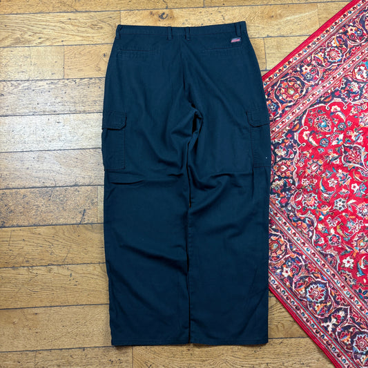 Vintage Dickies 874 Skate Black Trousers -36