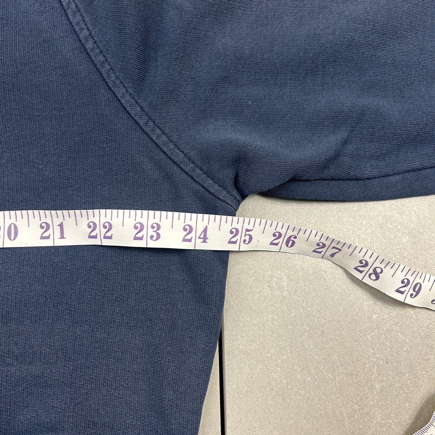 Vintage Timberland Spellout Embroidered Navy Sweatshirt - L