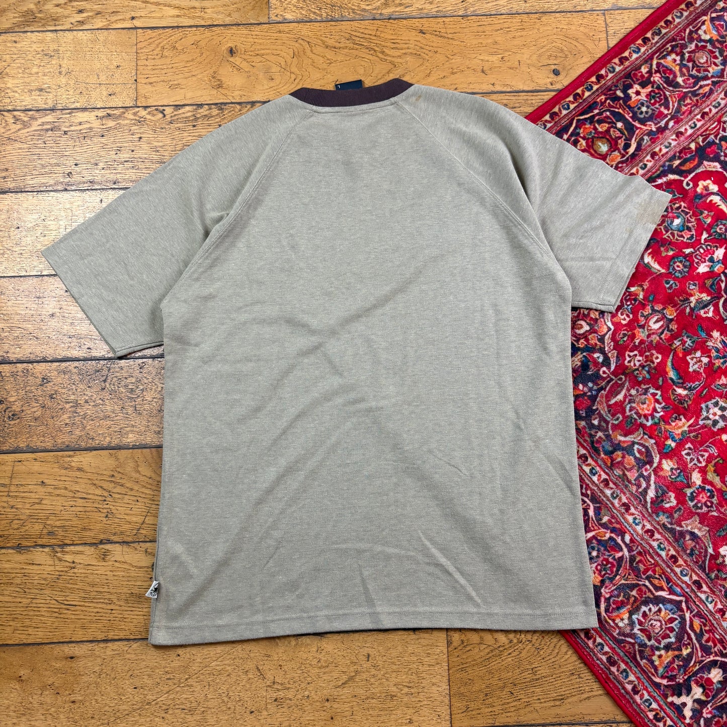 Vintage Converse Grey Brown Graphic T-Shirt - M