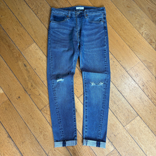 Vintage Levis 510 Altered Slim Blue Denim Jeans - 31