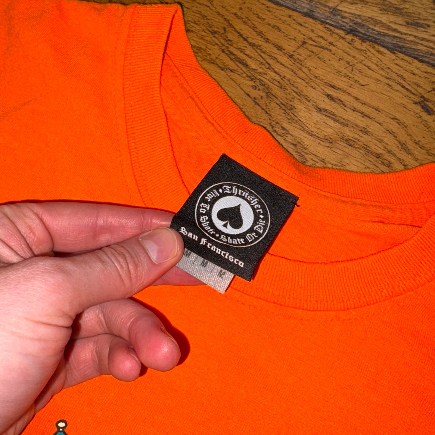 Vintage Thrasher Skate Orange Graphic T-Shirt - S