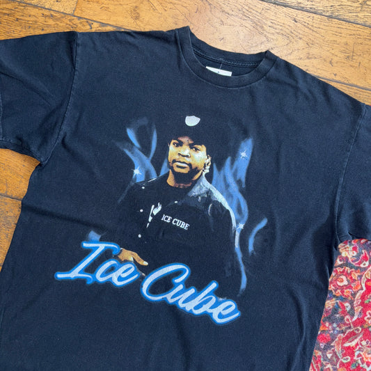 Vintage Ice Cube Y2K Black Rap Graphic T-Shirt - L