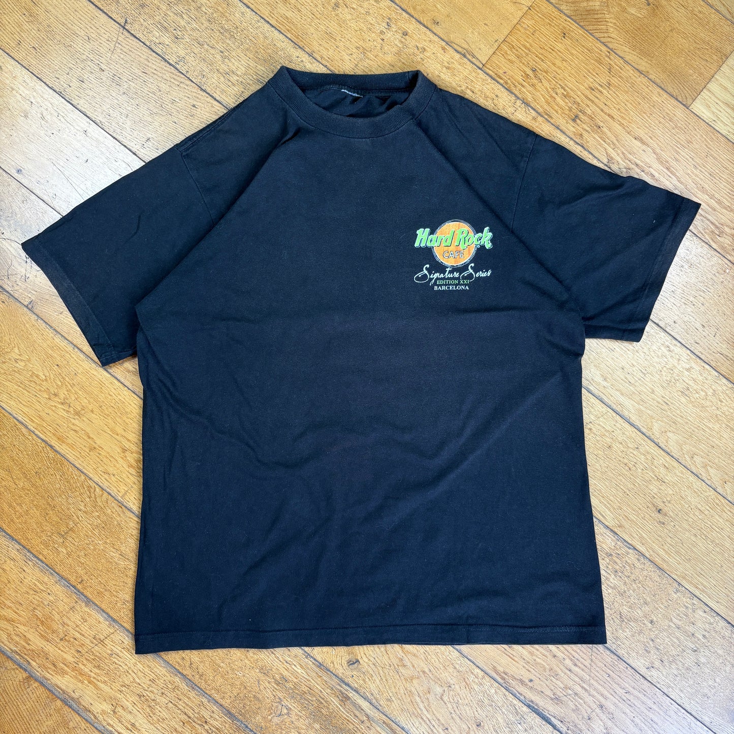 Vintage Bruce Springsteen Hard Rock Black Graphic T-Shirt - L
