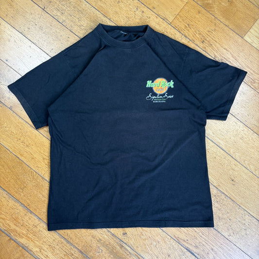 Vintage Bruce Springsteen Hard Rock Black Graphic T-Shirt - L
