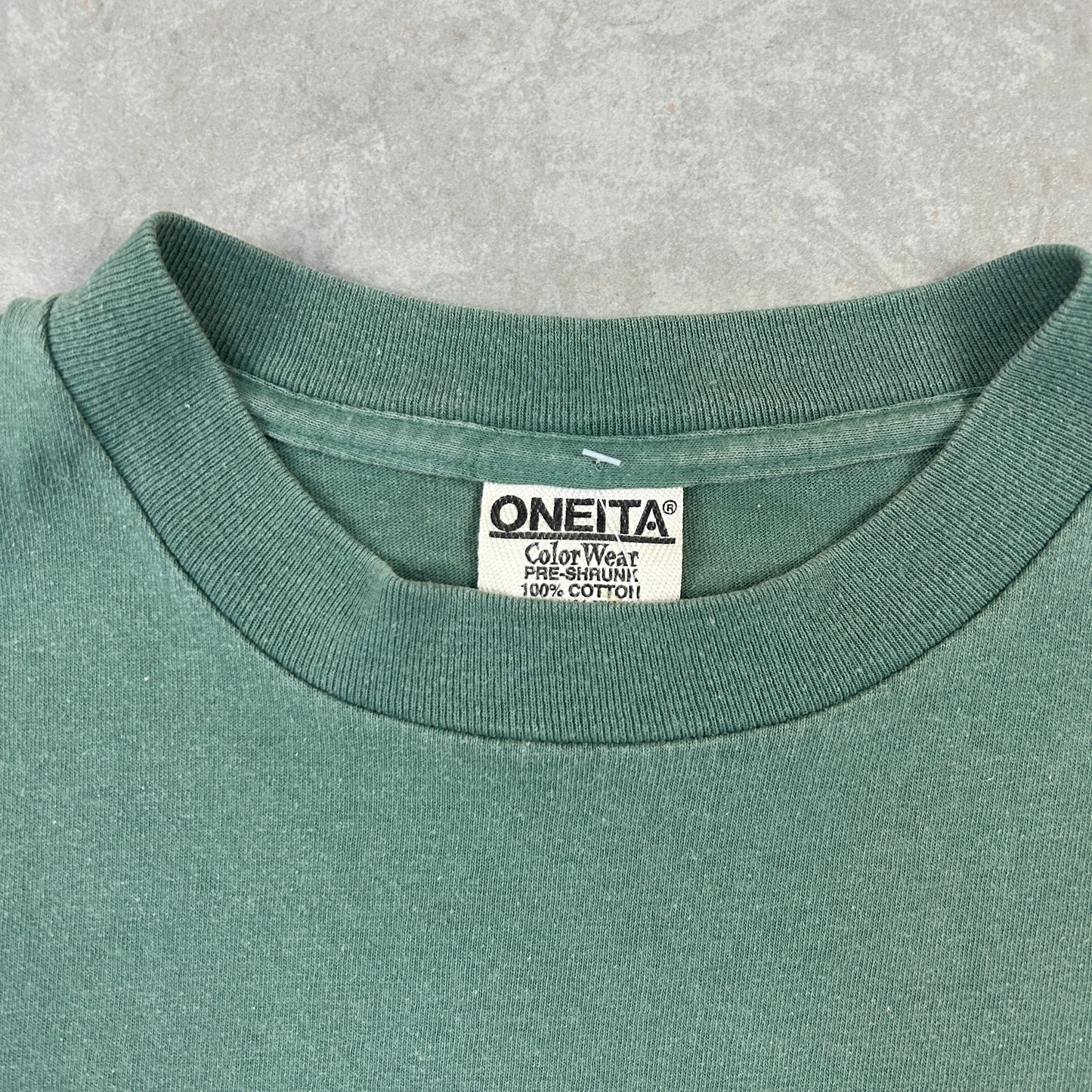 Vintage 90s Single Stitch Green Sailing Boat Graphic T-Shirt - XL