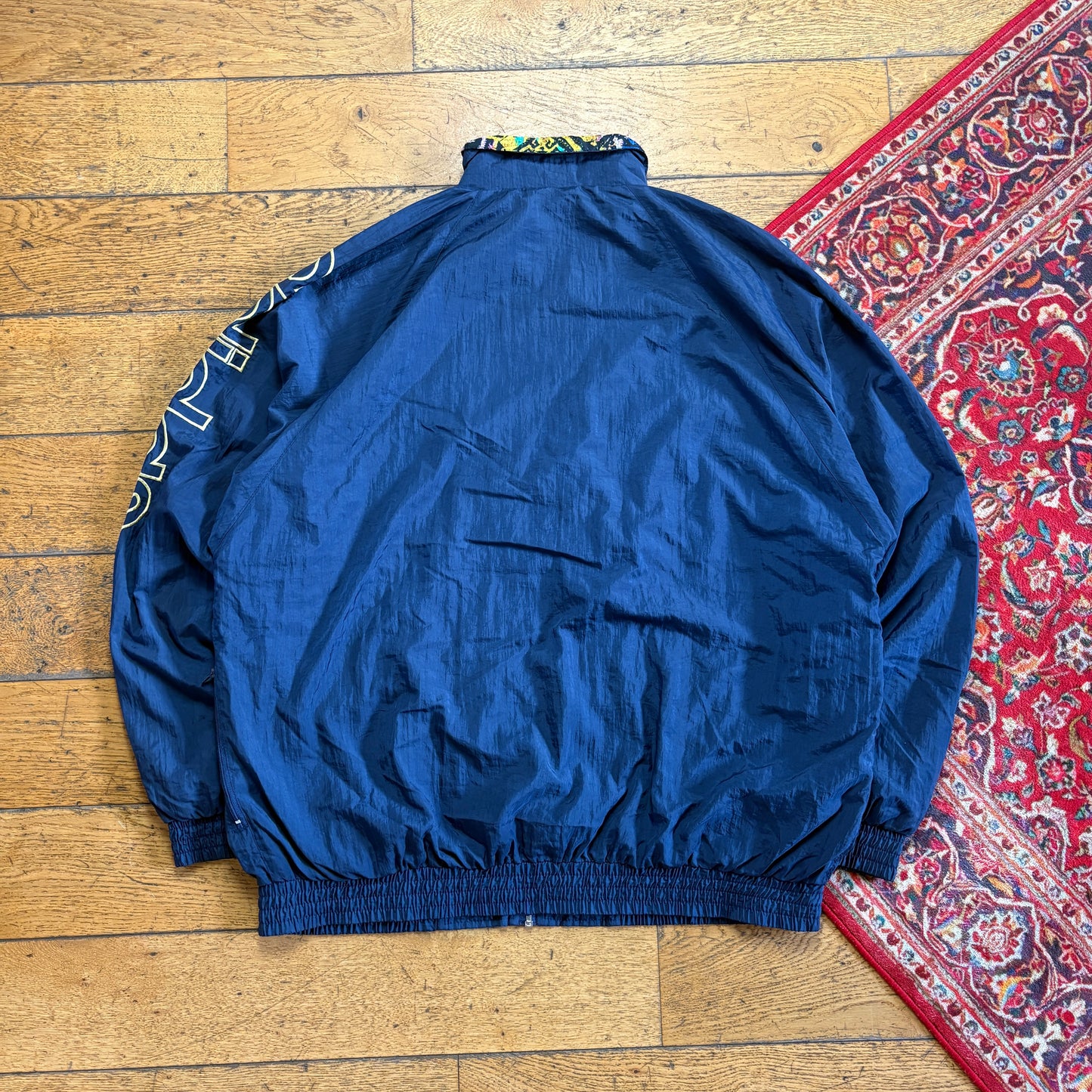 Vintage 90s Adidas Navy Tracksuit Track Shell Windbreaker Jacket - 2XL
