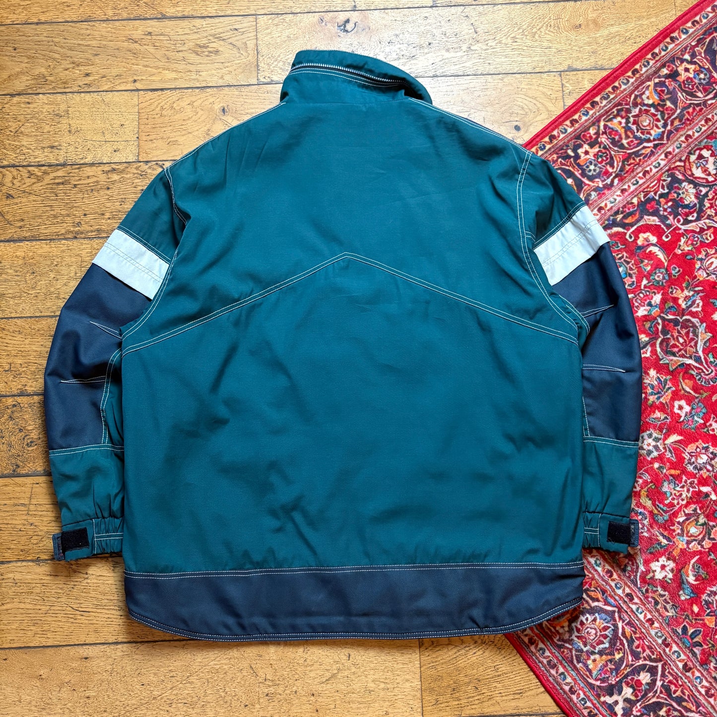 Vintage Fila Green Lined Jacket Parka Coat - XL