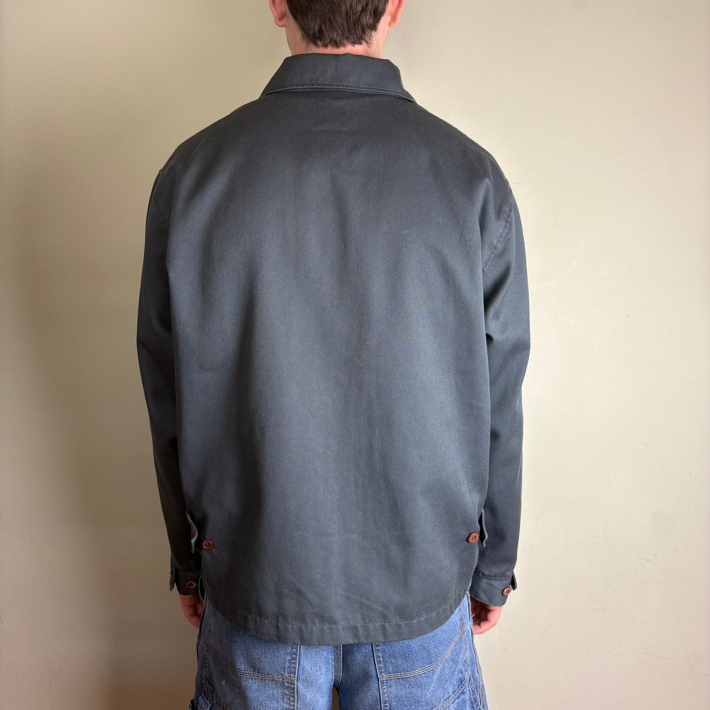 Vintage Carhartt Grey Workwear Utility Jacket - L