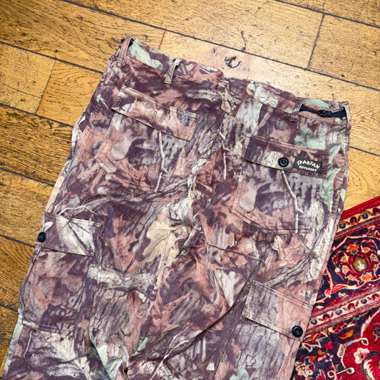 Vintage Real Tree Camo Green Hunting Workwear Trousers - 36S