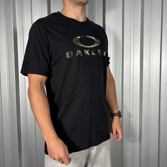 Oakley Black Camo T Shirt - M