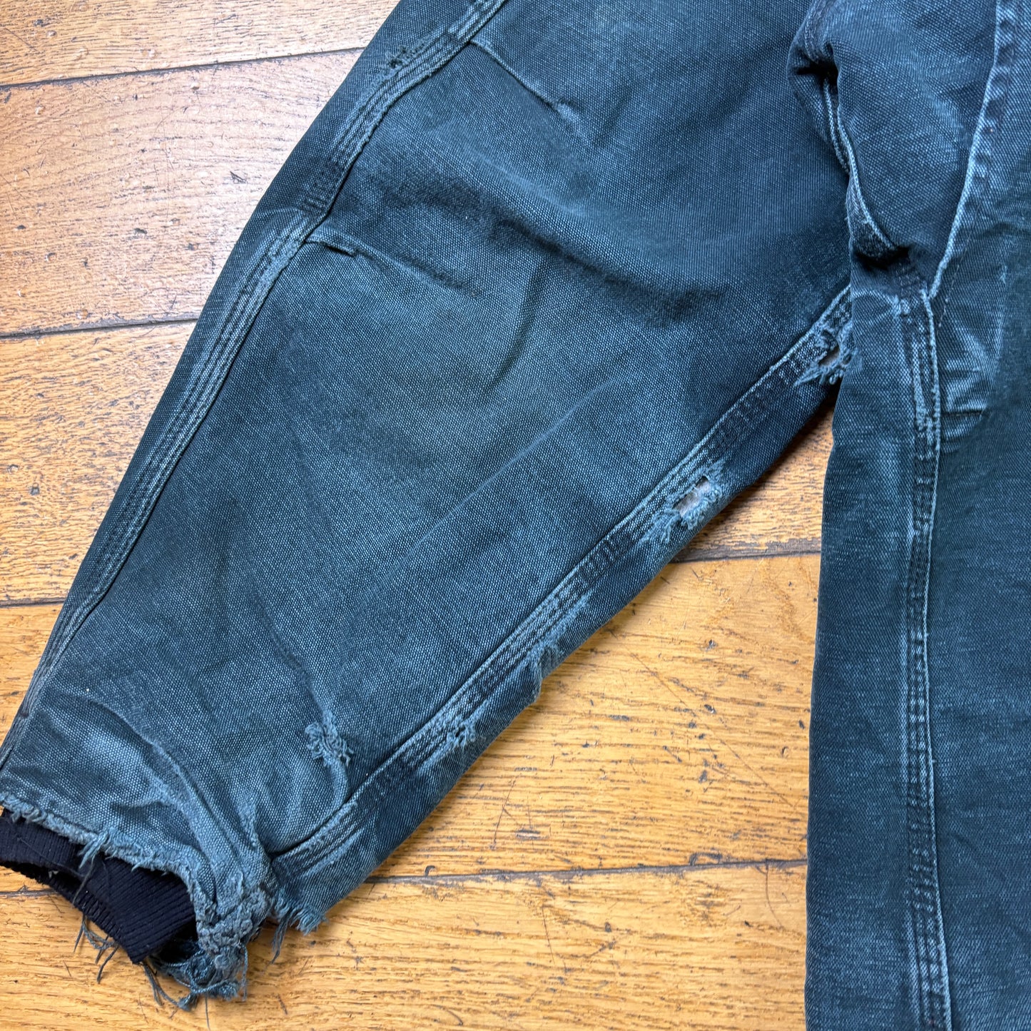 Vintage Carhartt Black Arctic Chore Workwear Jacket - XL