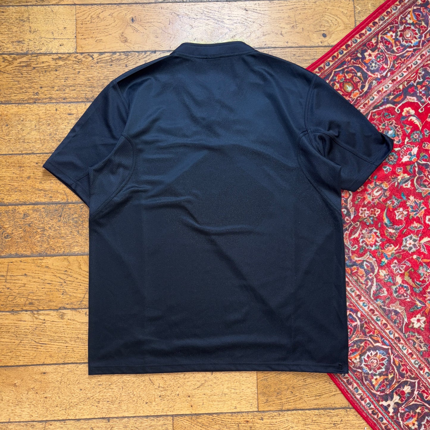 Vintage Adidas All Blacks Rugby Shirt T-Shirt - XL