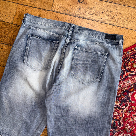 Vintage Ecko UNLTD Hip Hop Baggy Blue Shorts Jorts - 46