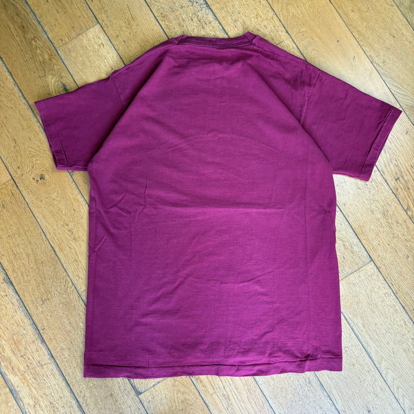 Vintage 90s Beer Burgundy Single Stitch Graphic T-Shirt - XL