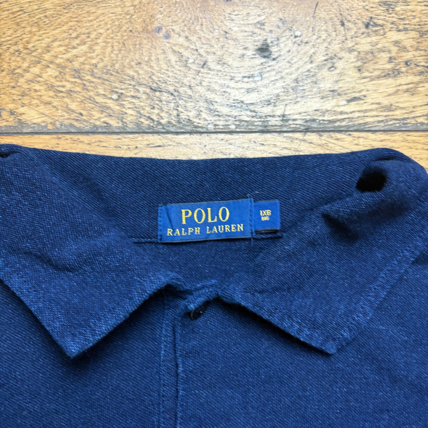 Vintage Ralph Lauren Dragon Navy Polo Shirt - 2XL
