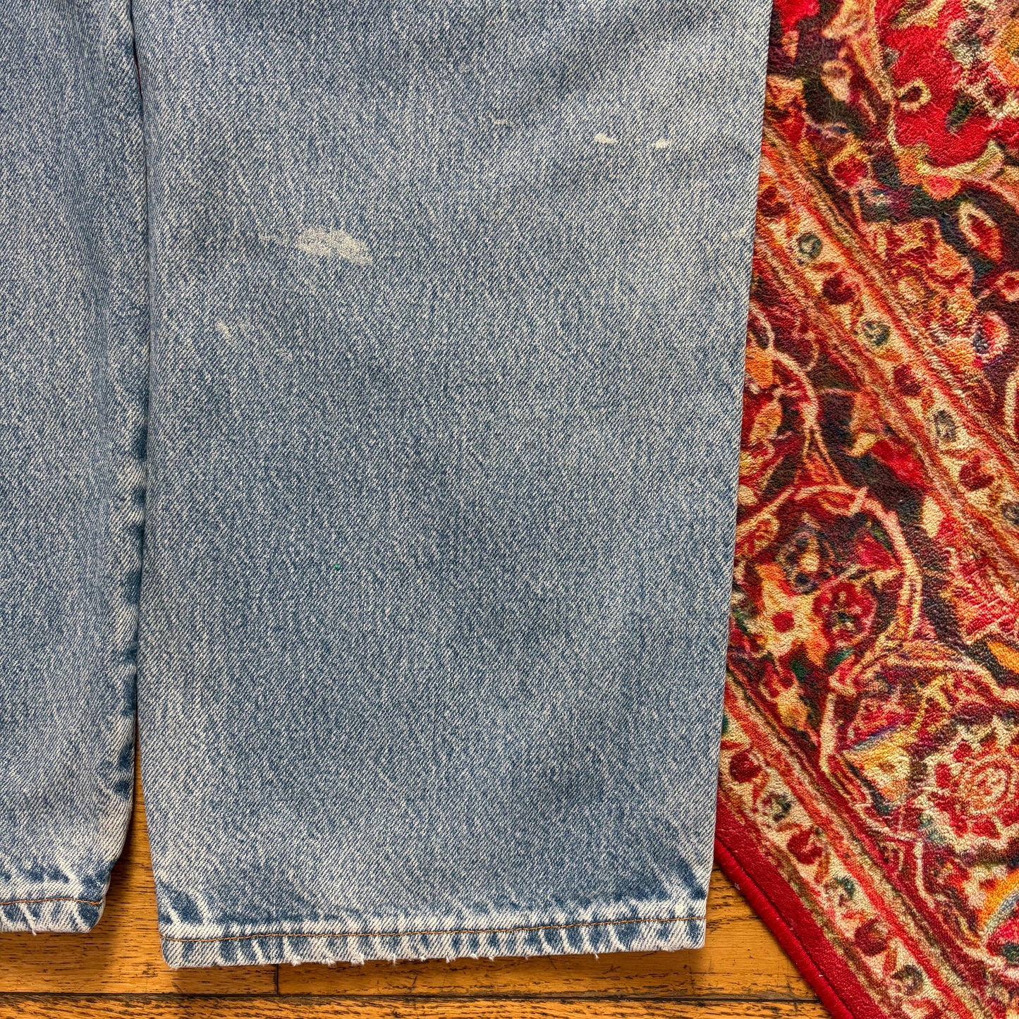 Vintage Dickies Workwear Carpenter Baggy Blue Jeans - 38S