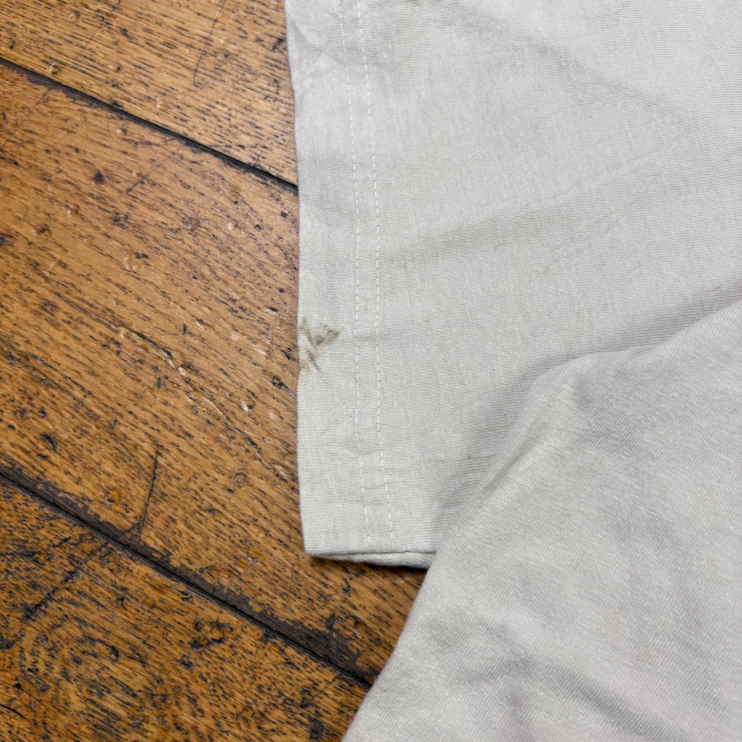 Vintage 1998 Harley Davidson Cream Graphic T-Shirt - M