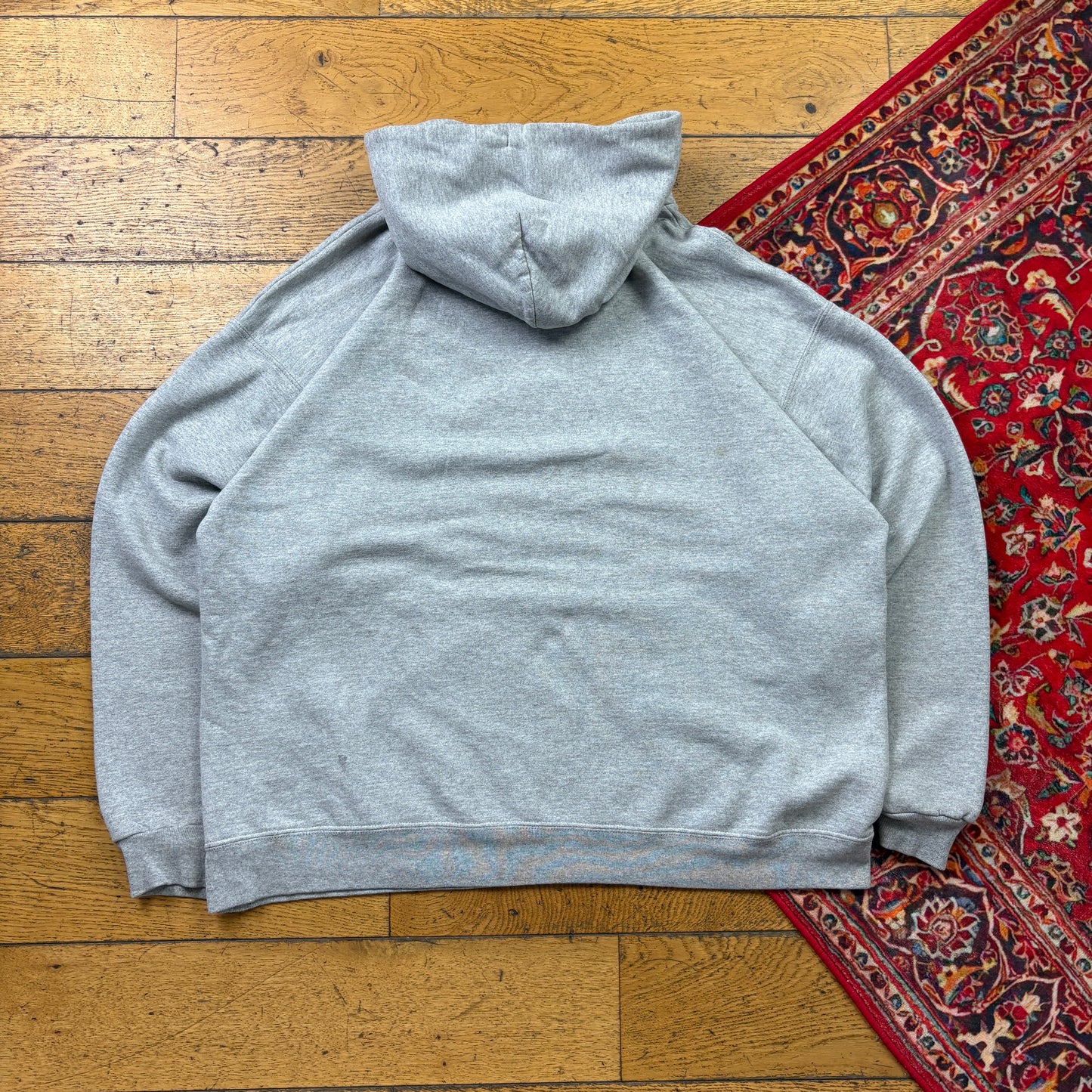 Vintage Thrasher Grey Skate Hoodie Sweatshirt - L