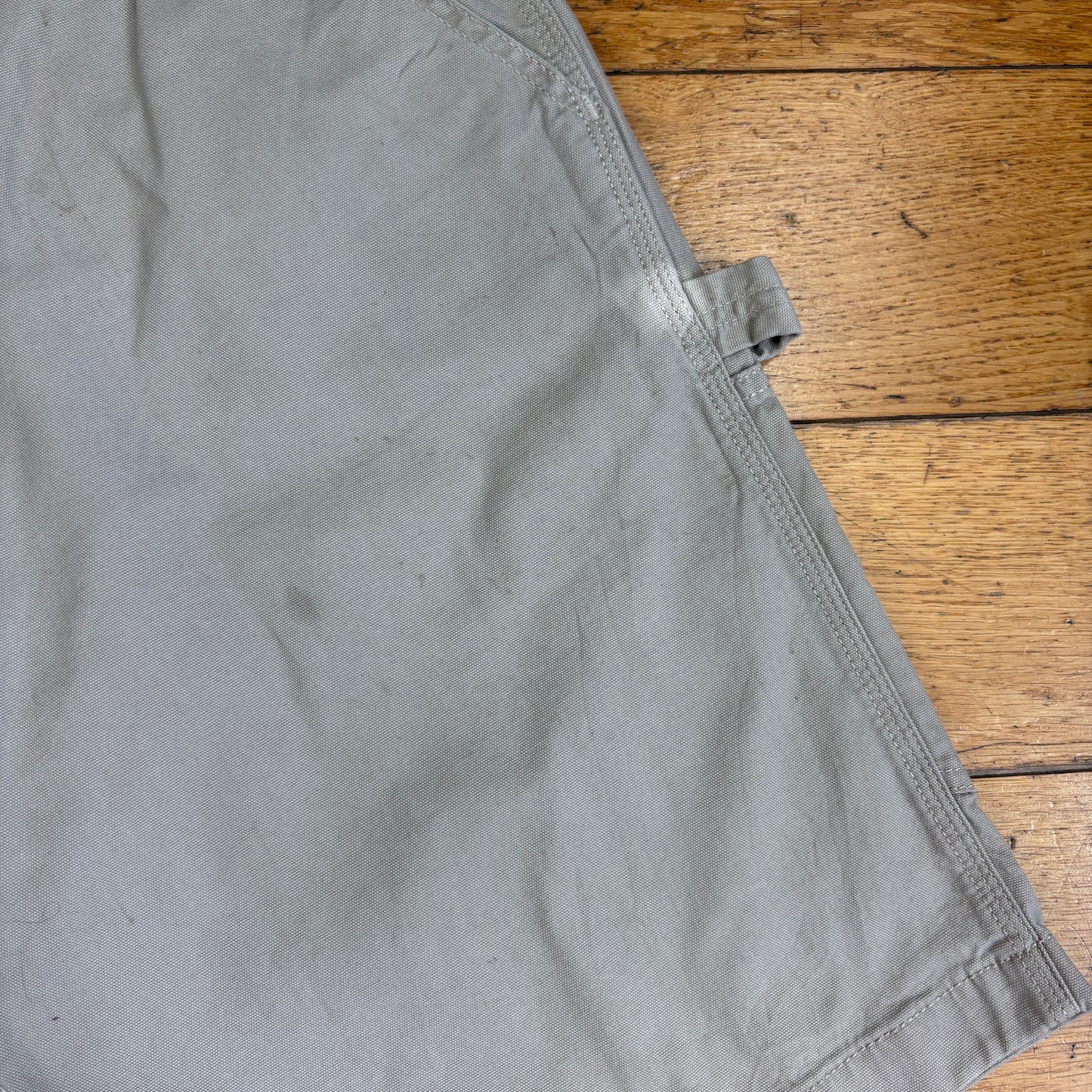 Vintage Carhartt Cream Workwear Baggy Carpenter Shorts - 38