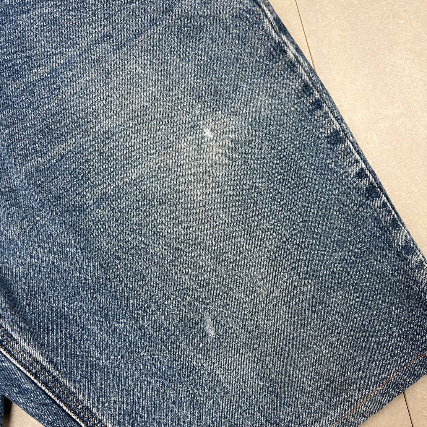 Vintage Carhartt Workwear Baggy Blue Carpenter Shorts - 40